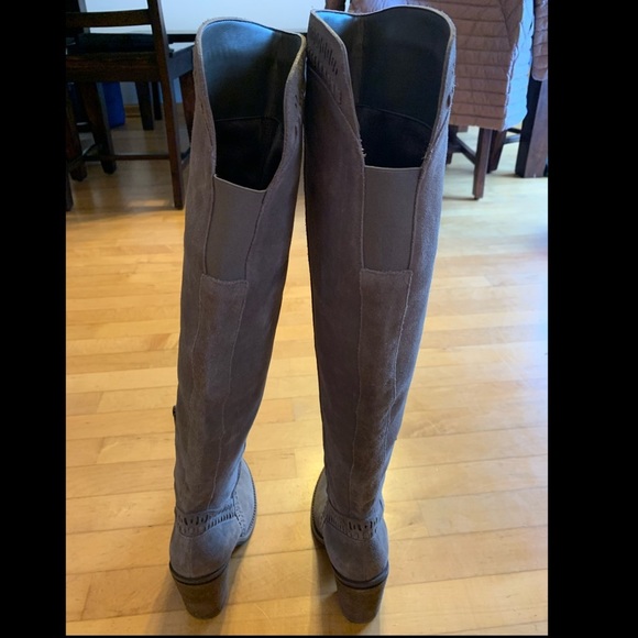 Vince Camuto Suede Knee High Boots - Picture 2 of 4
